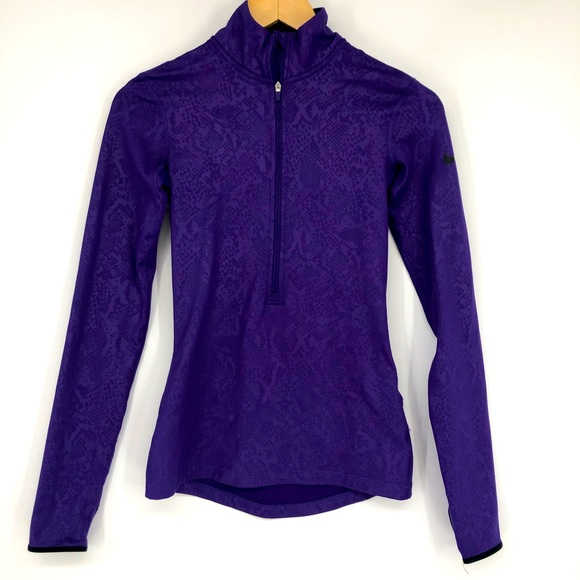 Nike Tops - Nike Pro Dri-Fit Embossed Heights Vixen Half-Zip